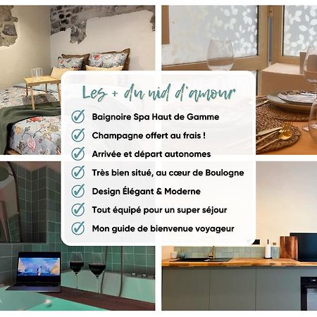 Nid D'Amour - Suite Romantique Boulogne-sur-Mer Extérieur photo